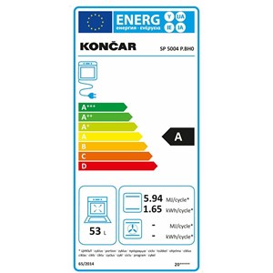 KONČAR SP 5004 P.BHO1 (za povećanje klikni na sliku)