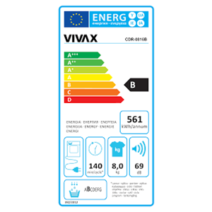 VIVAX CDR-0816B (za povećanje klikni na sliku)