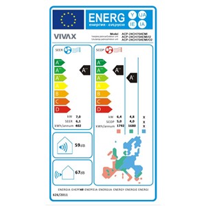 VIVAX ACP-24CH70AEMI R321 (za povećanje klikni na sliku)