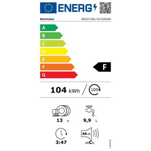 ELECTROLUX EES27100L (za povećanje klikni na sliku)