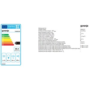GORENJE TH60E3W (za povećanje klikni na sliku)