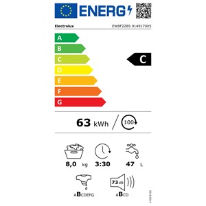 PERILICA RUBLJA ELECTROLUX EW8F228S (za povećanje klikni na sliku)