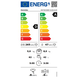 ELECTROLUX EW7WO368S (za povećanje klikni na sliku)