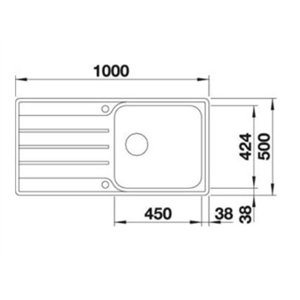 SUDOPER BLANCO LEMIS XL 6 S-IF INOX 18 10 BEZ DALJ.UPR. 523034 3 (za povećanje klikni na sliku)