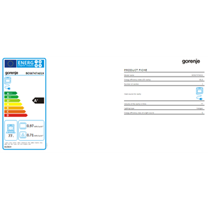 GORENJE BOS6747A01X (za povećanje klikni na sliku)