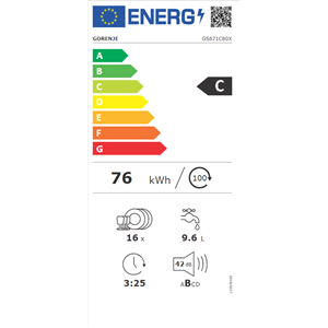 GORENJE GS671C60X (za povećanje klikni na sliku)