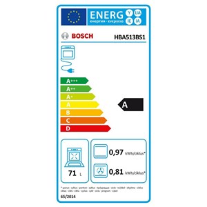 BOSCH HBA513BS11 (za povećanje klikni na sliku)