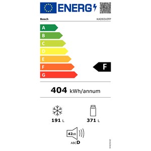 HLADNJAK BOSCH KAD93VIFP (za povećanje klikni na sliku)