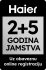 Haier 2+5 jamstvo